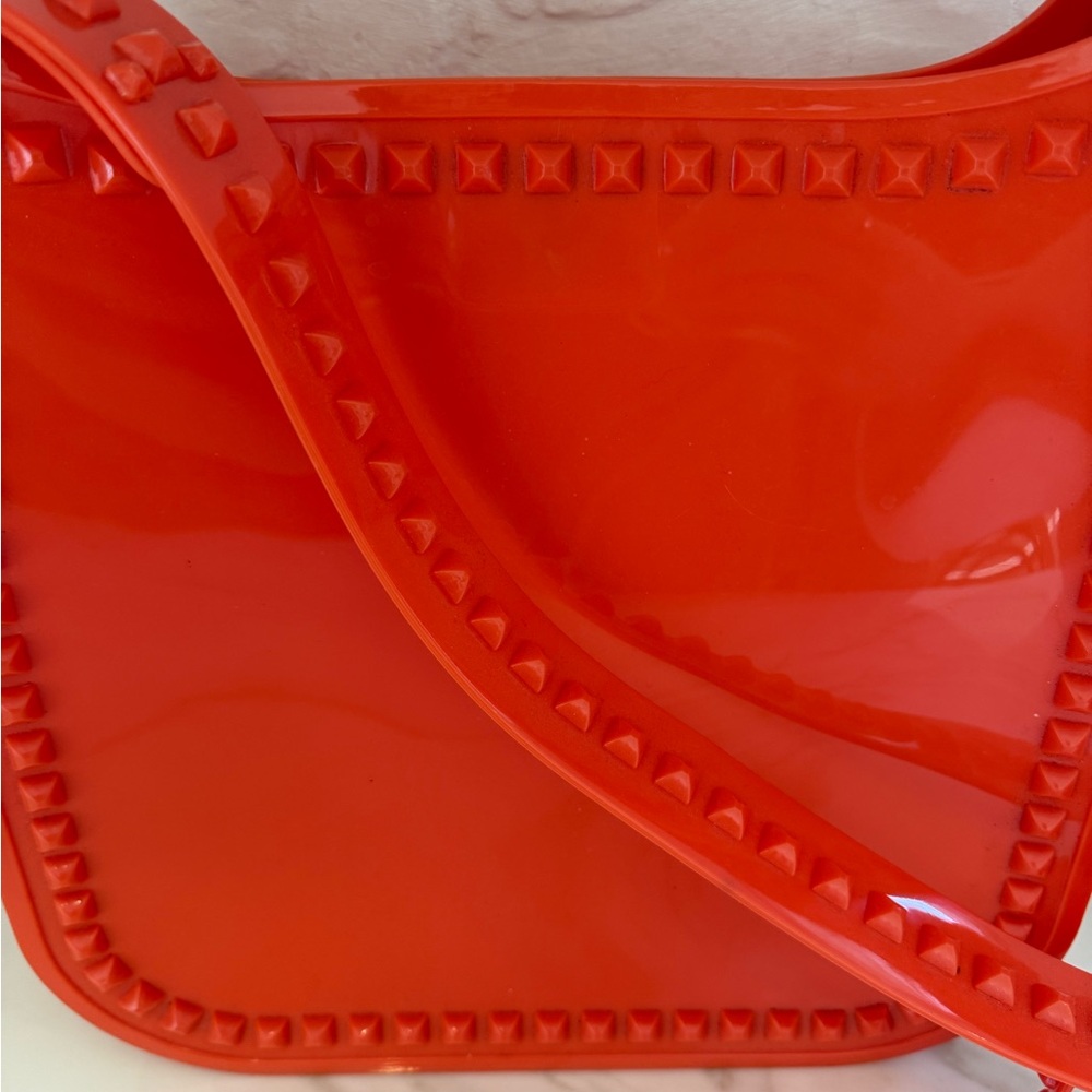 Red Studded Shoulder Bag - Women Bags Shoulder Bag